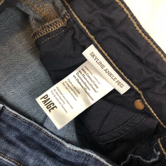 Paige jeans skyline ankle peg - Picture 4 of 8